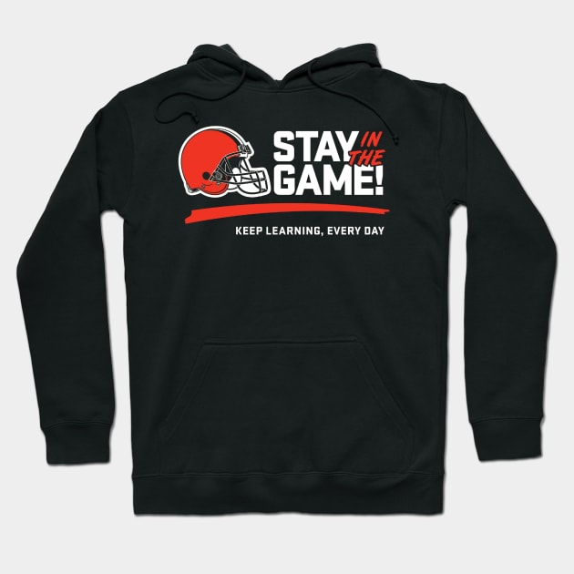 Cleveland Browns/Pittsburgh Steelers Hoodie by Aldrvnd